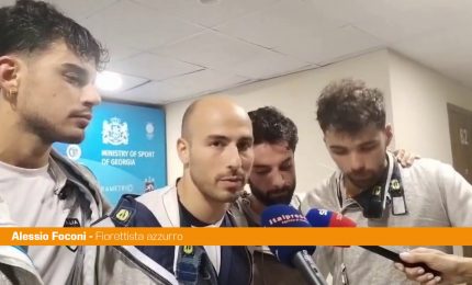 Azzurri del fioretto "Siamo campioni del mondo"