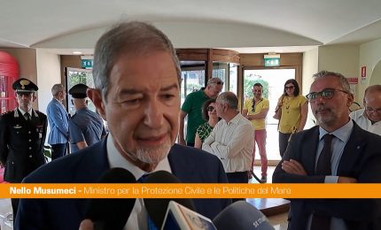 Musumeci "Blue economy ha tante potenzialit&agrave;, carta vincente per Sud"