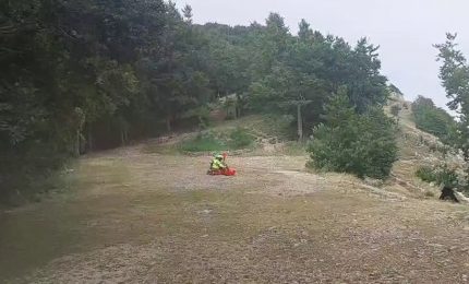 Biker infortunato sul monte Autore, interviene Soccorso Alpino Lazio