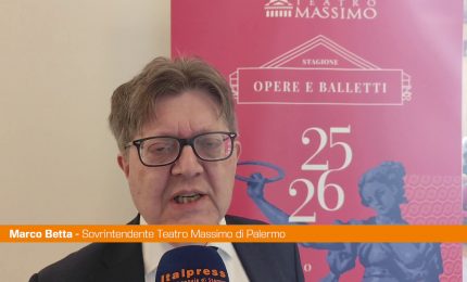 Teatro Massimo Palermo, Betta "Presenza constante per crescita citt&agrave;"