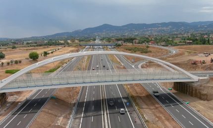 Anas apre al traffico il nuovo collegamento A1 - Tor Vergata