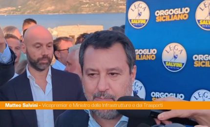 Ponte sullo Stretto, Salvini "Giorno bellissimo, incomprensibili i no"