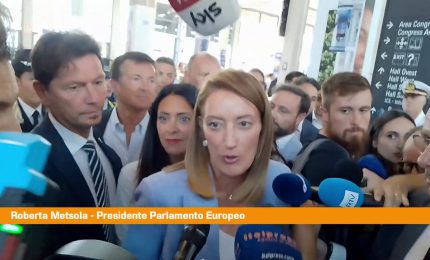 Metsola "Con coraggio l'Ue superi gli ostacoli, serve unit&agrave;"