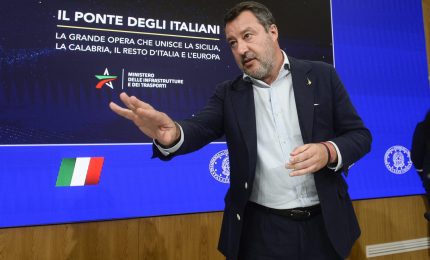 Ponte sullo Stretto, Salvini &ldquo;Mai arrivati ad un punto cos&igrave; avanzato&rdquo;