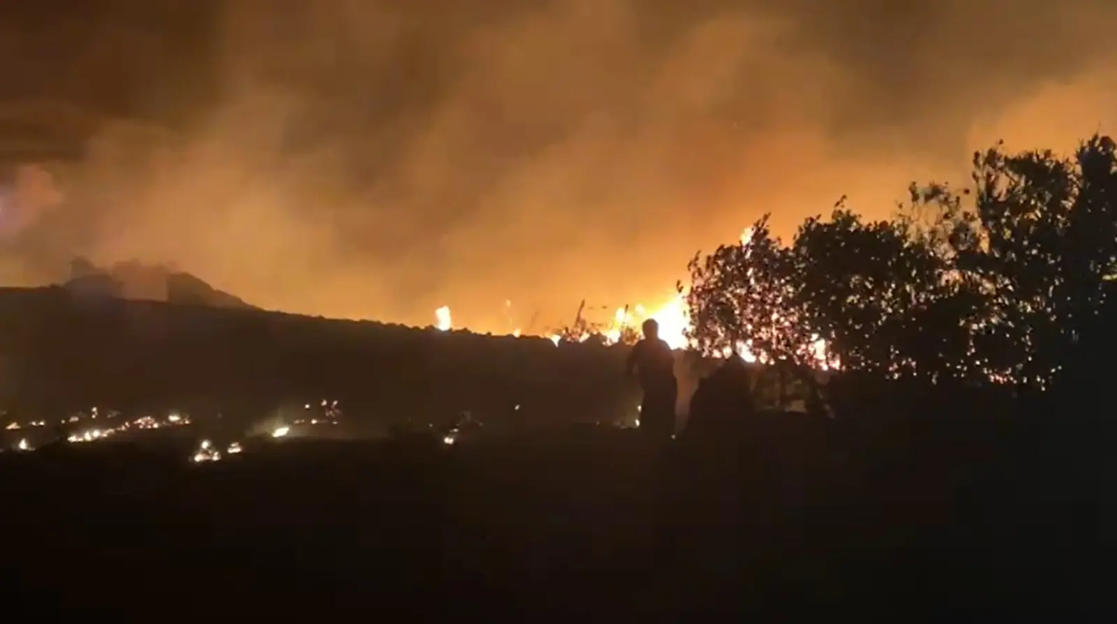 Nella notte vasto incendio a Pantelleria, lambite diverse abitazioni