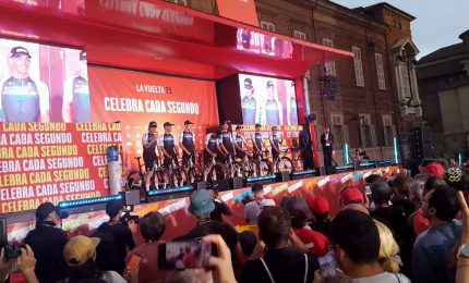 La Vuelta 2025 al via da Torino, presentate le squadre