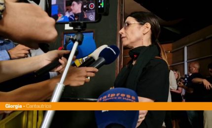 Baudo, Giorgia "Porter&ograve; sempre con me la sua dolcezza"