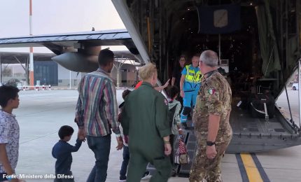 31 bambini in viaggio da Gaza verso l'Italia per essere curati