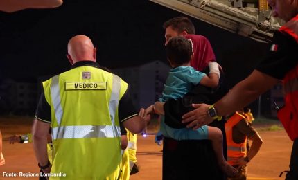 Altri 6 bambini arrivati da Gaza in Lombardia per cure salvavita