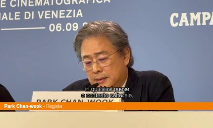 Venezia, Park Chan-wook "Racconto l'insicurezza lavorativa"