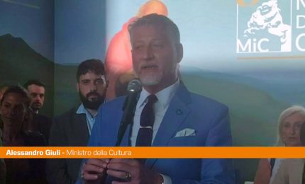 Giuli "Bellezza e dialogo arginano la desertificazione culturale"