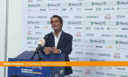 Milano-Cortina, Fontana "Investimenti in Lombardia per 5,1 miliardi"