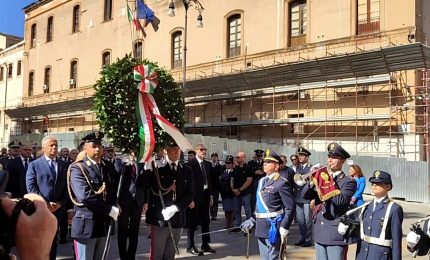 Piantedosi e Pisani a Palermo rendono omaggio a Cassar&agrave; e Antiochia
