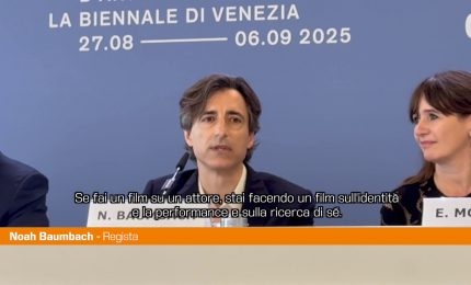Venezia, Baumbach "Film sull'identit&agrave; e la ricerca di s&eacute;"