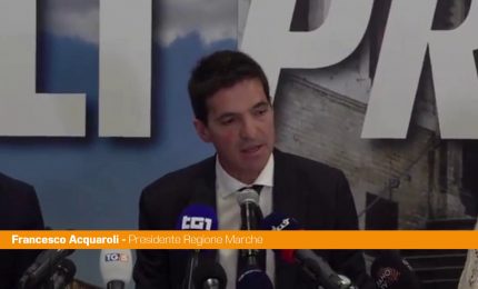 Marche, Acquaroli vince elezioni "Determinati a continuare il lavoro"