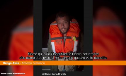 Droni contro Global Sumud Flotilla, attivisti "Siamo in piena allerta"