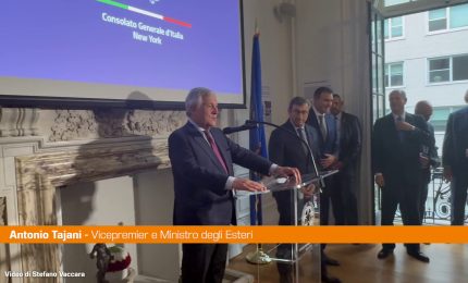 Tajani a New York: &ldquo;Nessun italiano all&rsquo;estero deve sentirsi solo"