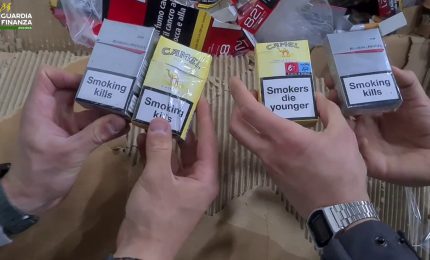 A Cassino la pi&ugrave; grande fabbrica clandestina di sigarette in Italia