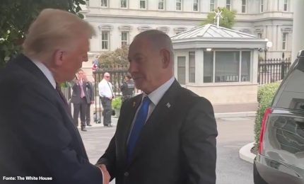Trump incontra Netanyahu alla Casa Bianca