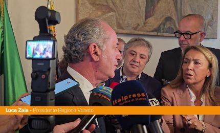 Regionali Veneto, Zaia "Spero sia confronto sereno e senza polemiche"