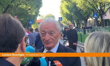 Buonfiglio "Armani ha aiutato lo sport a diventare grande"