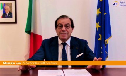 Manovra, Leo "Lavoriamo a misure per ceto medio e famiglie"