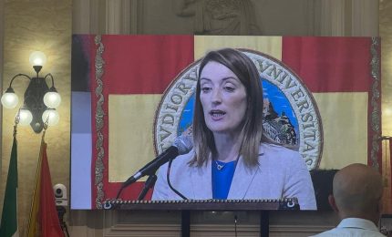 Metsola &ldquo;L&rsquo;Italia ha insegnato molto all&rsquo;Europa, faremo di tutto contro la criminalit&agrave;&rdquo; / Video