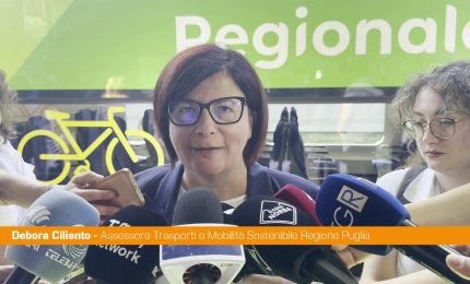 Puglia, Ciliento "Programmato l'acquisto di altri treni con nuovo FSC"