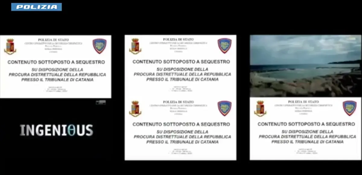 Operazione &ldquo;Gotha 2&rdquo; della Polizia a Catania contro gli streaming illegali, 8 misure cautelari / Video