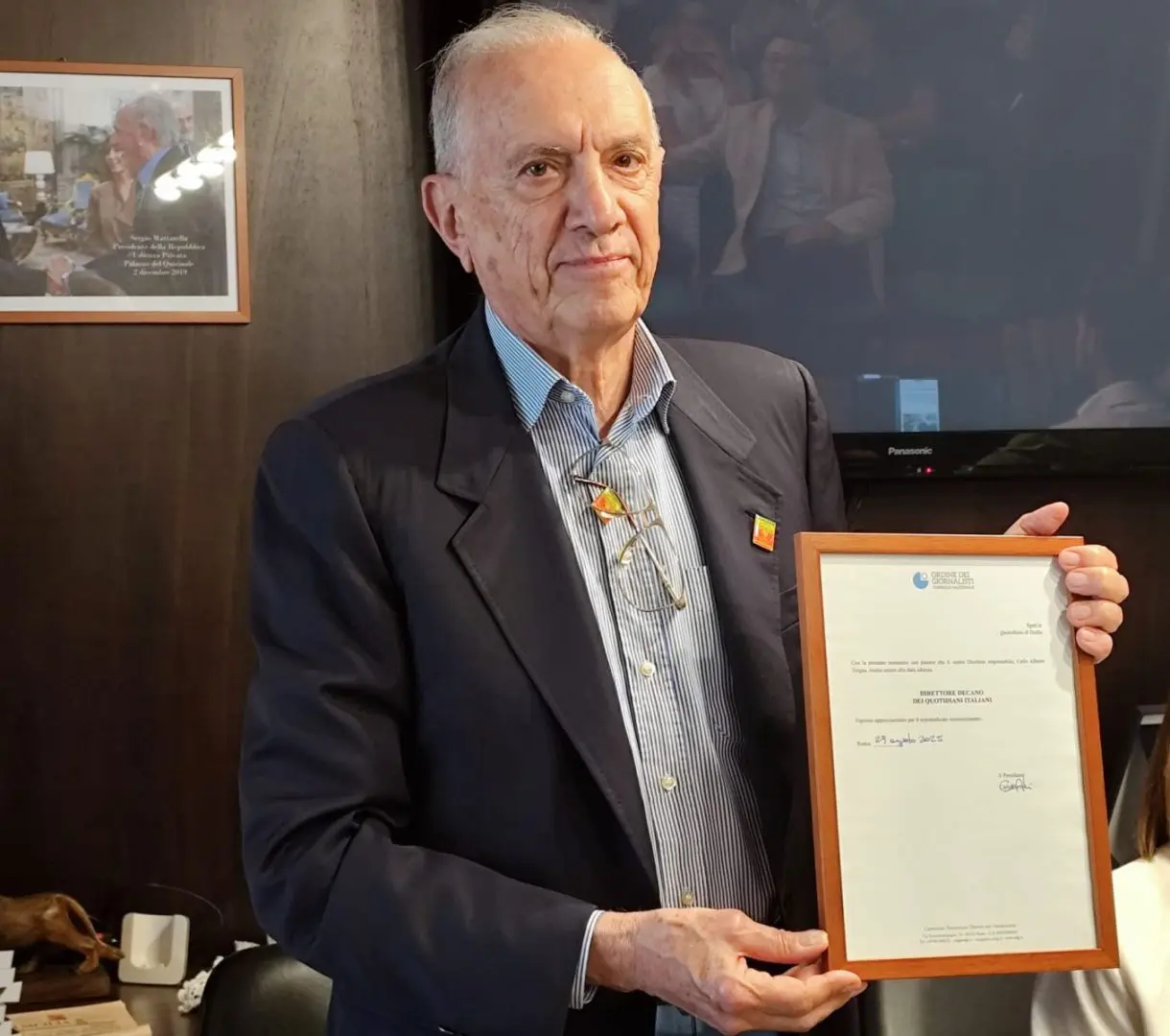 Tregua &lsquo;Direttore Decano dei Quotidiani Italiani&rsquo;, il Qds.it si rinnova