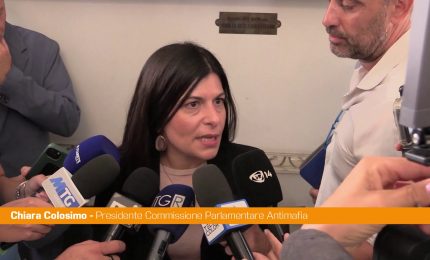 Colosimo "Siamo di fronte a criminalit&agrave; organizzata su due livelli"