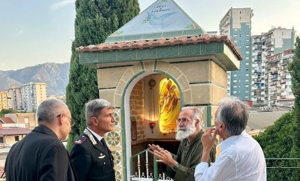 Il Comandante della Legione Carabinieri &ldquo;Sicilia&rdquo; visita la &ldquo;Missione Speranza e Carit&agrave;&rdquo; di Biagio Conte