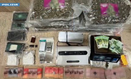 A Chieti arrestato un biker per spaccio, sequestrati 20 kg di droga