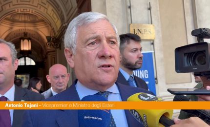 Flotilla, Tajani "Non forzare il blocco mi pare scelta di buonsenso"