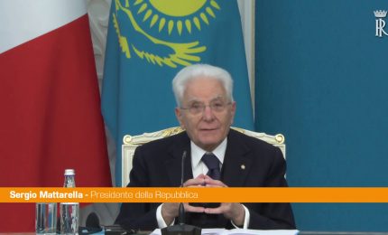 Mattarella "Rapporti con Kazakistan ottimi, si possono accrescere"