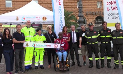 Donazione di sangue, a Roma un'iniziativa Anas-Polizia di Stato