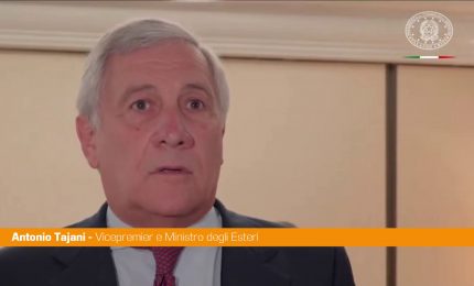 Tajani "Non abbiamo mai lasciato sola l'Ucraina"