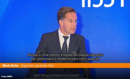 Rutte "Russia e Cina vogliono minare la nostra libert&agrave; e sicurezza"