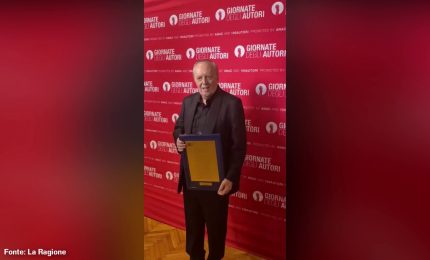 Venezia 82, Dario Argento riceve il premio SIAE alla carriera