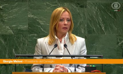 Ucraina, Meloni "La Russia non vuole sedersi al tavolo della pace"