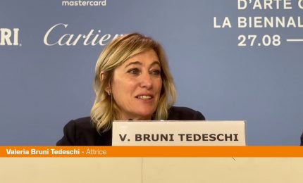 Venezia, Valeria Bruni Tedeschi "Riconnessa con Duse nell'aldil&agrave;"