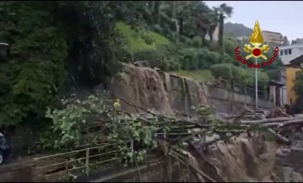 Intensa ondata di maltempo in Lombardia, allagamenti e smottamenti