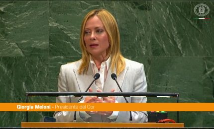 Onu, Meloni "Serve un nuovo modello di cooperazione"