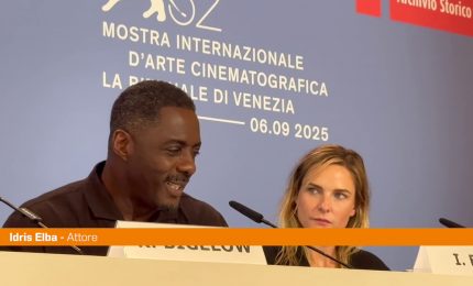 Venezia, Idris Elba "Sul set, da solo, &egrave; stato come un documentario"