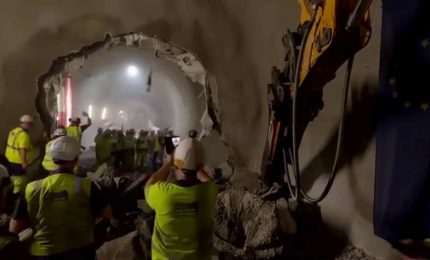 Webuild, abbattuto ultimo diaframma tunnel Italia-Austria al Brennero