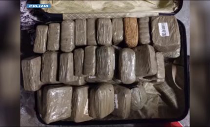 Due pusher in manette nel Milanese, sequestrati 200 kg di hashish