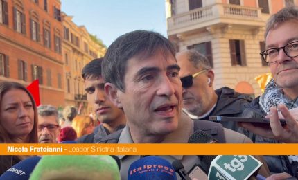 Gaza, Fratoianni "Meloni rispetti lavoratori che scioperano"