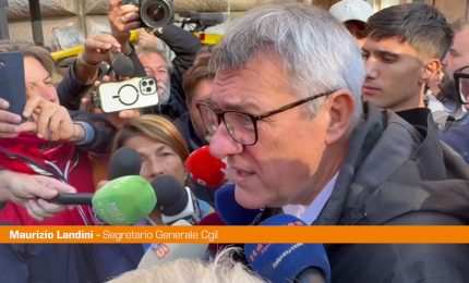 Gaza, Landini "In piazza per difendere l'umanit&agrave; e la Costituzione"