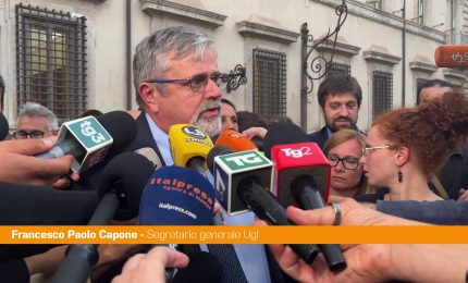 Manovra, Capone "Approccio serio, nessuna certezza su blocco pensioni"