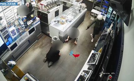 4 arresti a Roma per rapine a tabaccherie, sale slot e bar